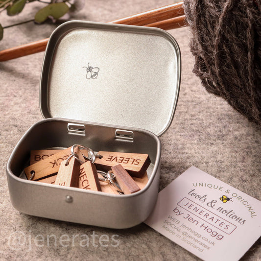 Jenerates: Stitch Markers to Keep Your Place