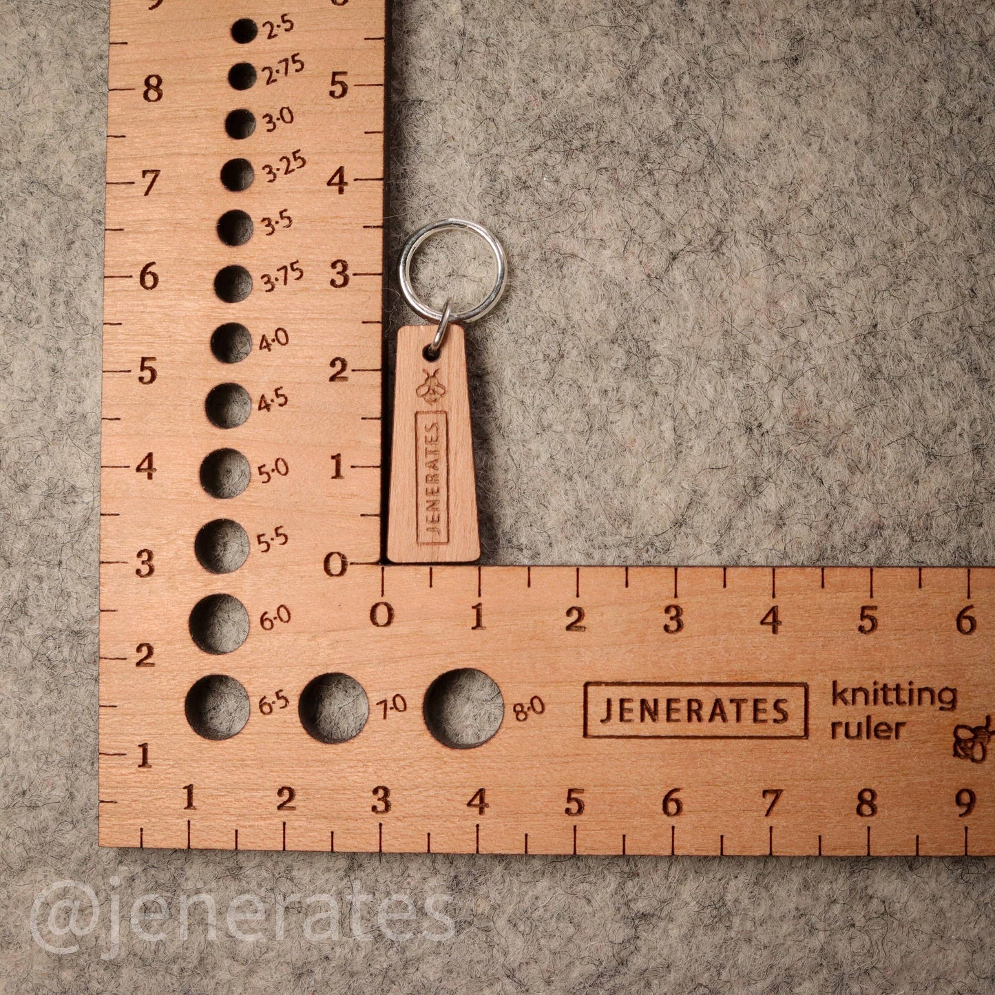 Jenerates: Stitch Markers to Keep Your Place