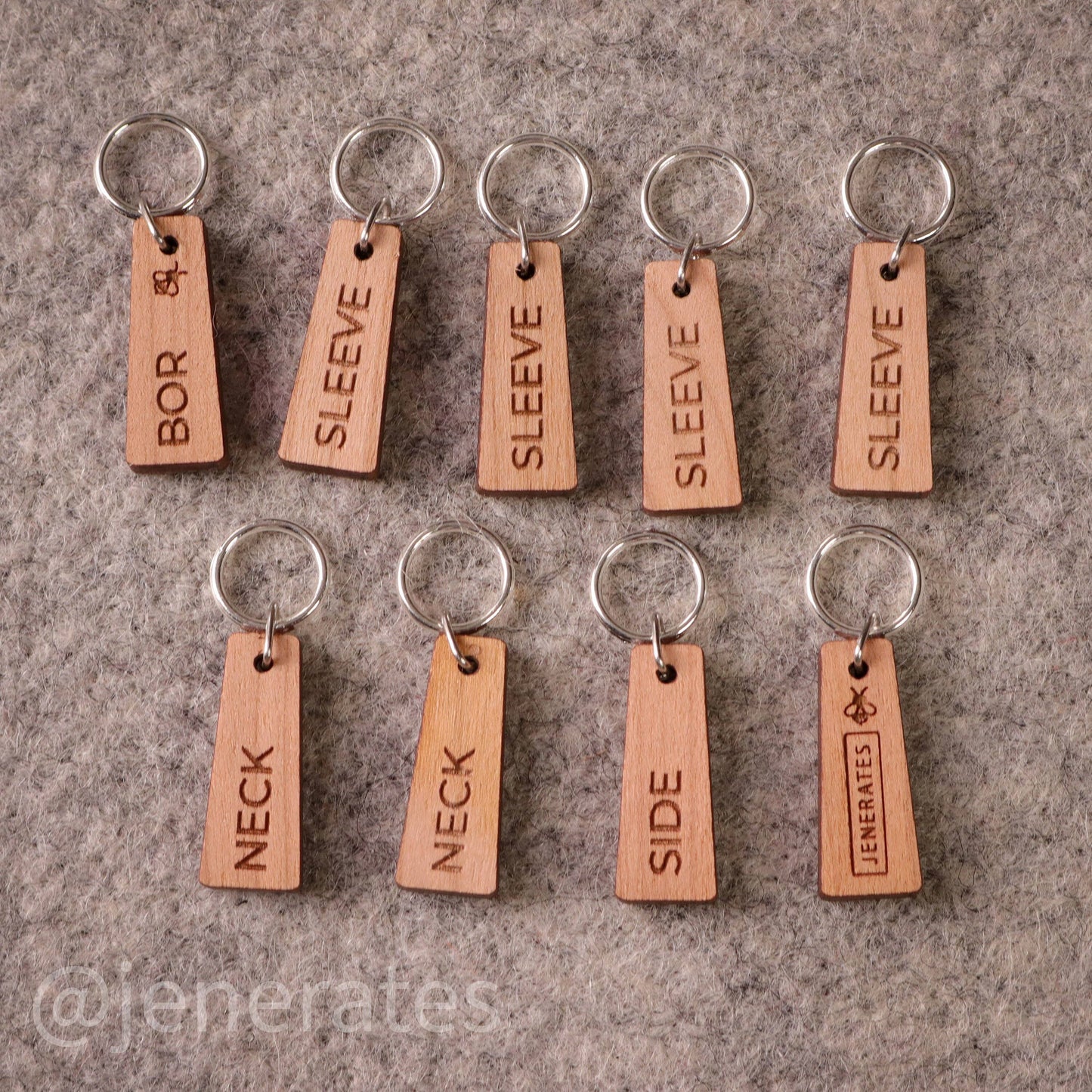 Jenerates: Stitch Markers to Keep Your Place